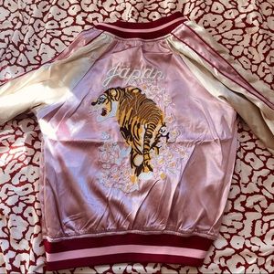 Tiger Japanese Souvenir Sukajan Bomber Jacket